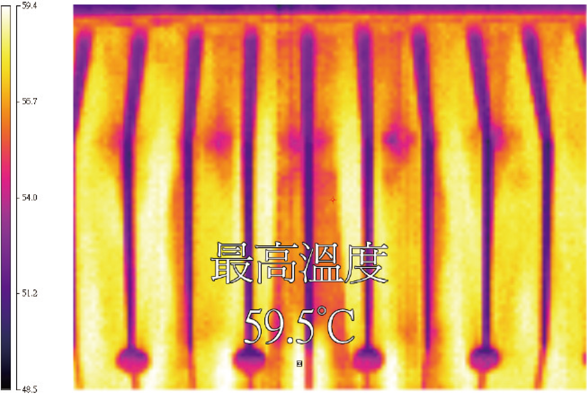熱顯像測試結果